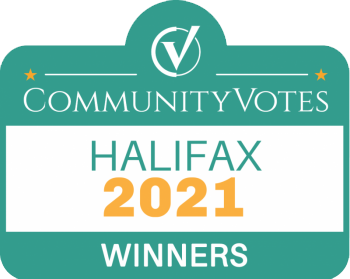 Halifax Community Votes 2021 Winner badge