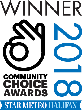 Metro Halifax Community Choice Awards Winner 2018 badge