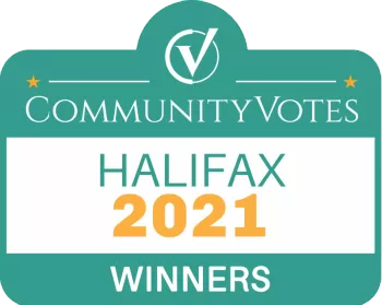 Halifax Community Votes 2021 Winner badge