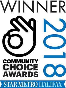 Metro Halifax Community Choice Awards Winner 2018 badge